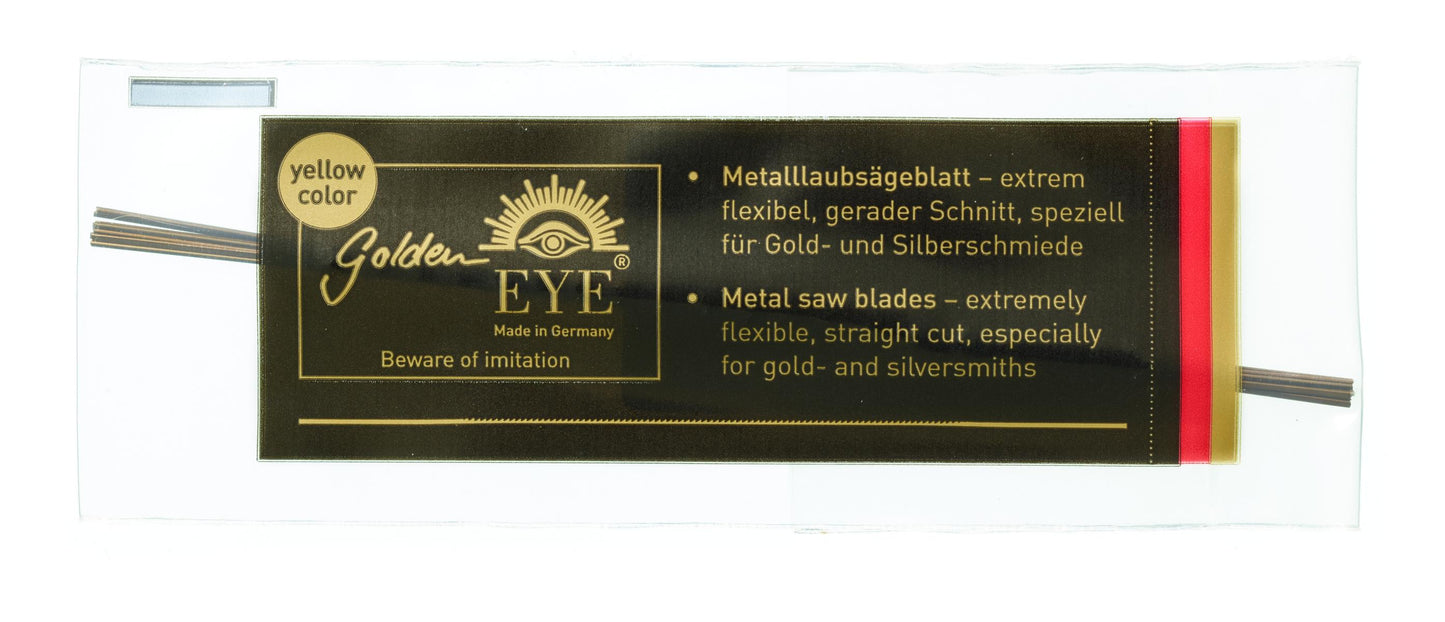 01 015 Golden EYE® Metallsägeblätter Schwarz