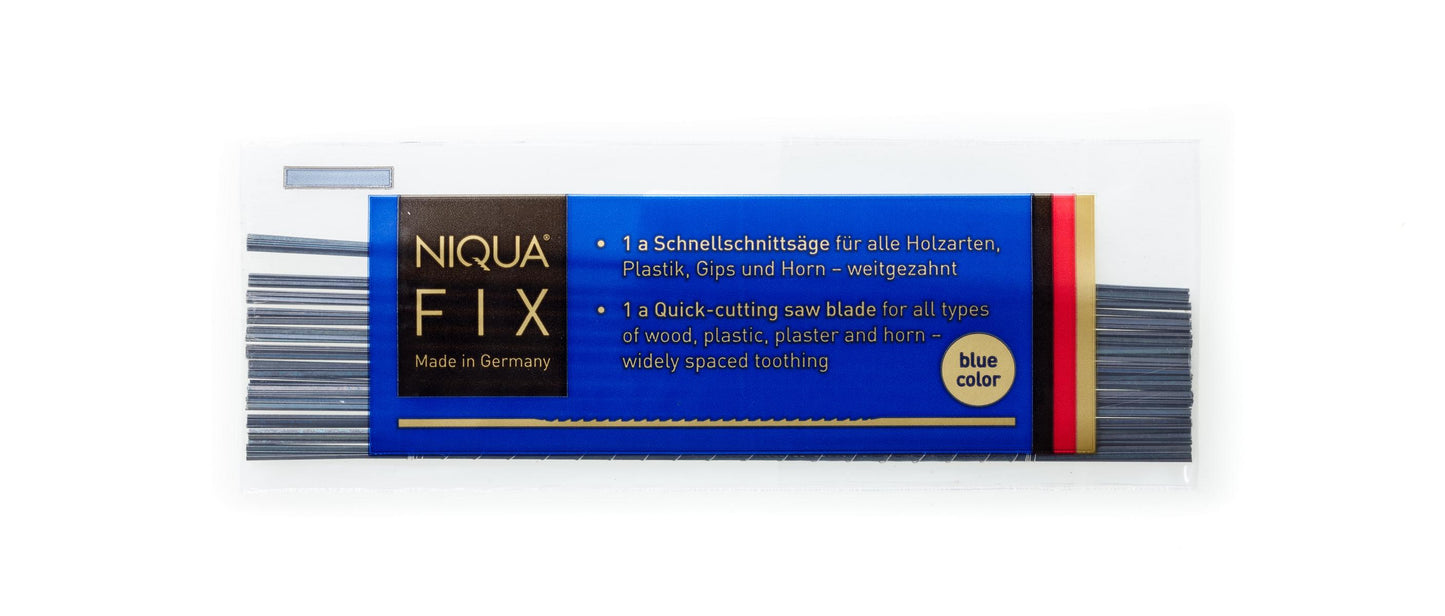 NIQUA FIX BLAU – Der Allrounder für Holzarbeiten & Modellbau