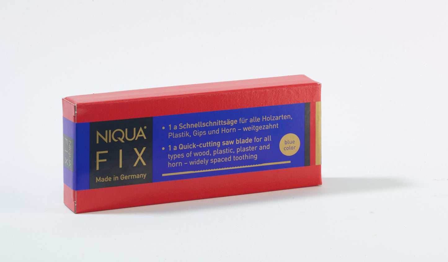 NIQUA FIX BLAU – Der Allrounder für Holzarbeiten & Modellbau