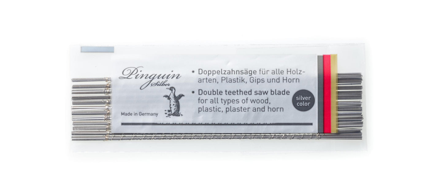 NIQUA PINGUIN SILBER – Das Allround-Laubsägeblatt für Holzarbeiten