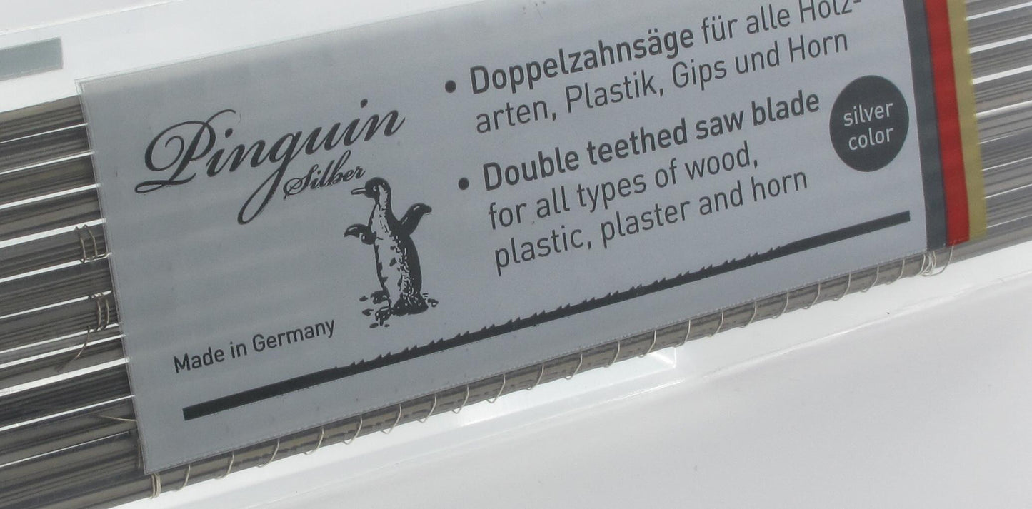 NIQUA PINGUIN SILBER – Das Allround-Laubsägeblatt für Holzarbeiten
