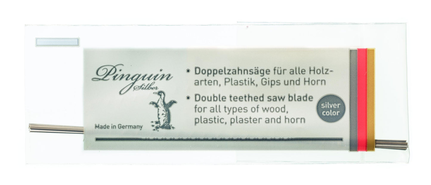 NIQUA PINGUIN SILBER – Das Allround-Laubsägeblatt für Holzarbeiten