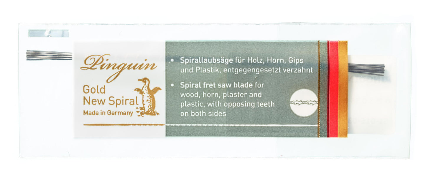 NIQUA PINGUIN GOLD NEW SPIRAL – Das innovative Spirallaubsägeblatt für höchste Präzision