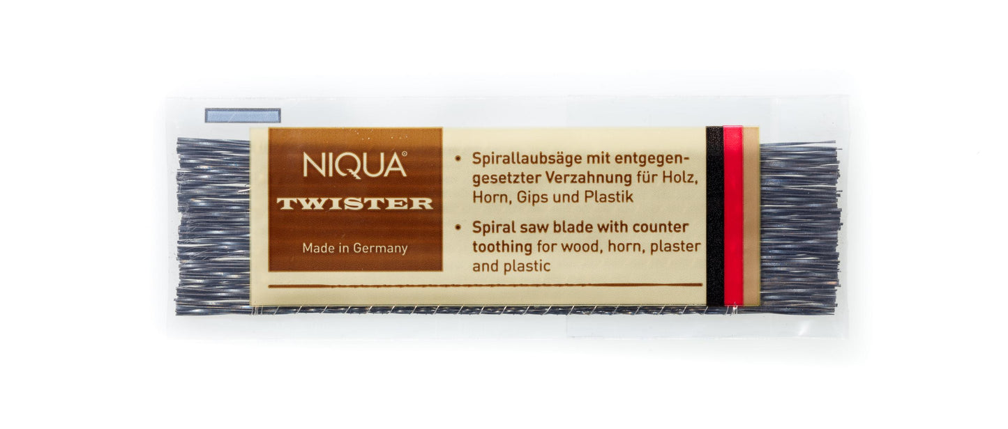 NIQUA TWISTER – Das Spirallaubsägeblatt für flexible Schnitte in alle Richtungen