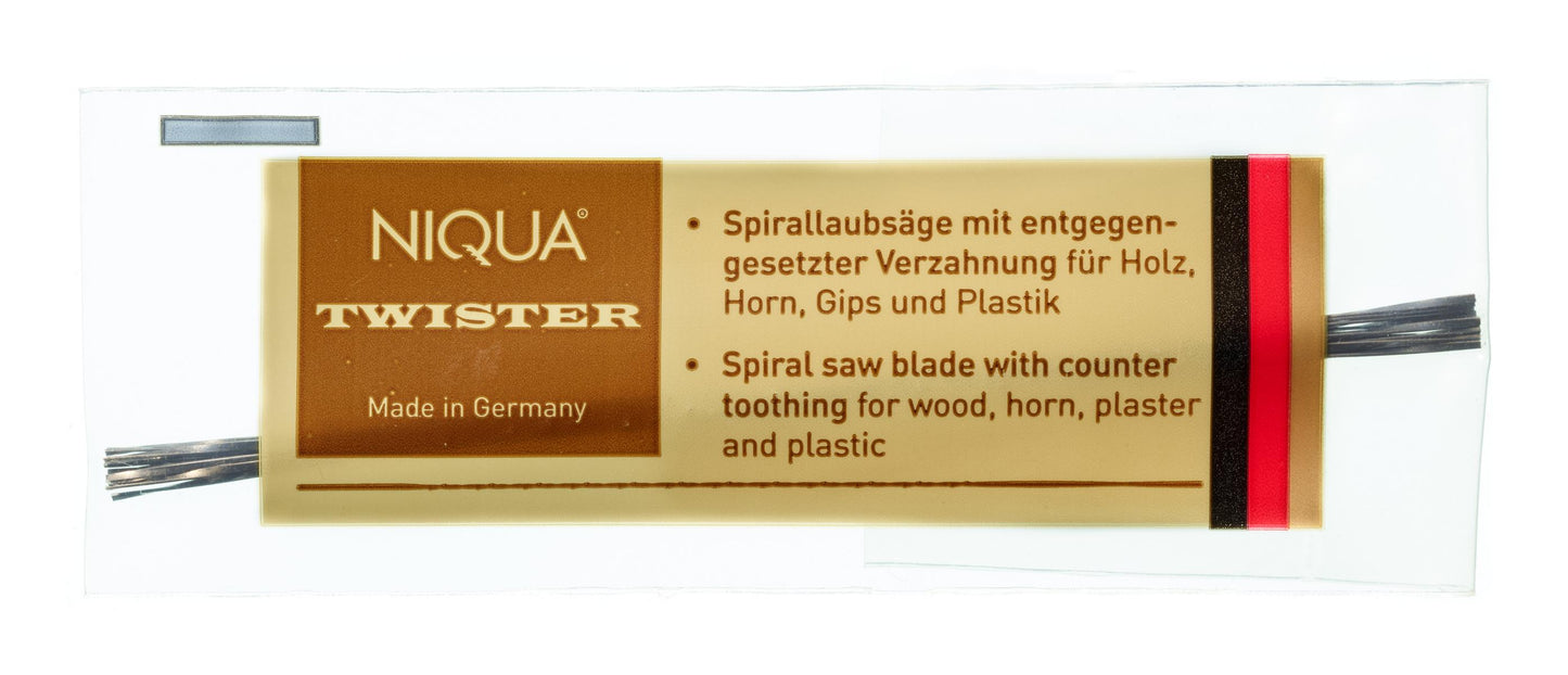 NIQUA TWISTER – Das Spirallaubsägeblatt für flexible Schnitte in alle Richtungen