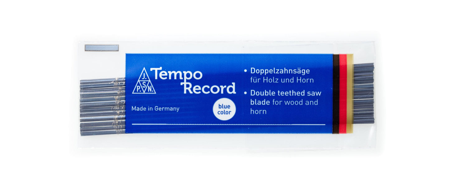 NIQUA TEMPO RECORD BLAU – Das zuverlässige Standard-Laubsägeblatt für Holzarbeiten