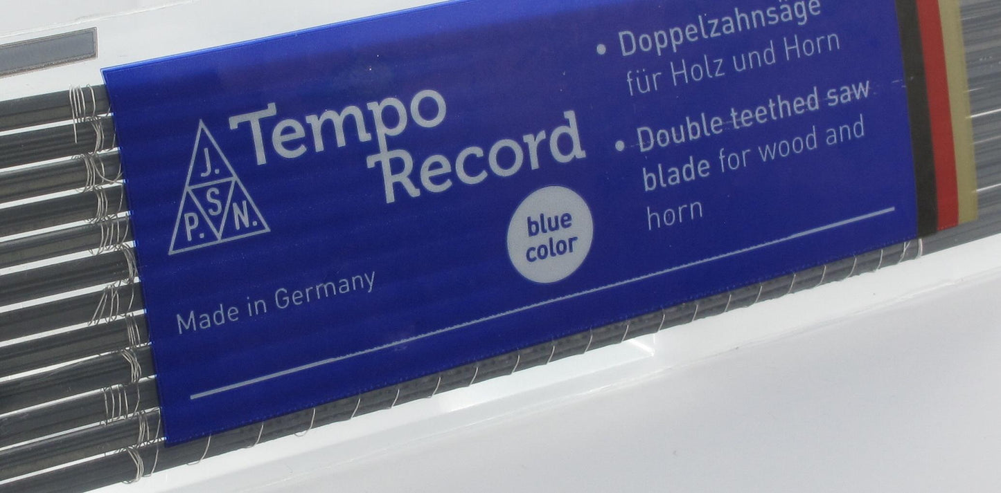 NIQUA TEMPO RECORD BLAU – Das zuverlässige Standard-Laubsägeblatt für Holzarbeiten