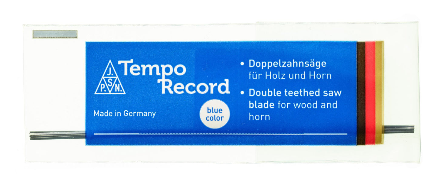 NIQUA TEMPO RECORD BLAU – Das zuverlässige Standard-Laubsägeblatt für Holzarbeiten