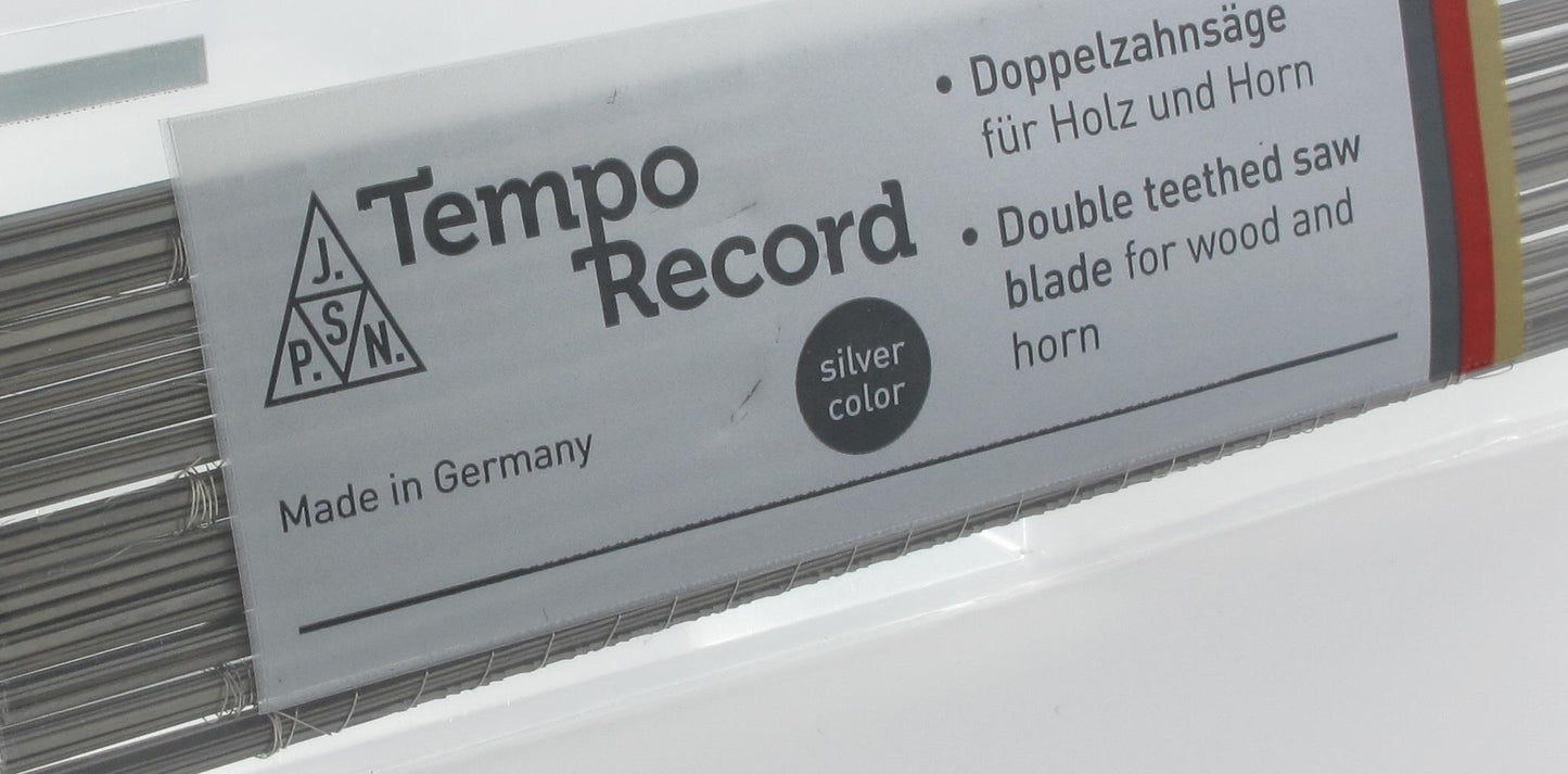 NIQUA TEMPO RECORD SILBER – Das feine Laubsägeblatt für präzise Holzarbeiten