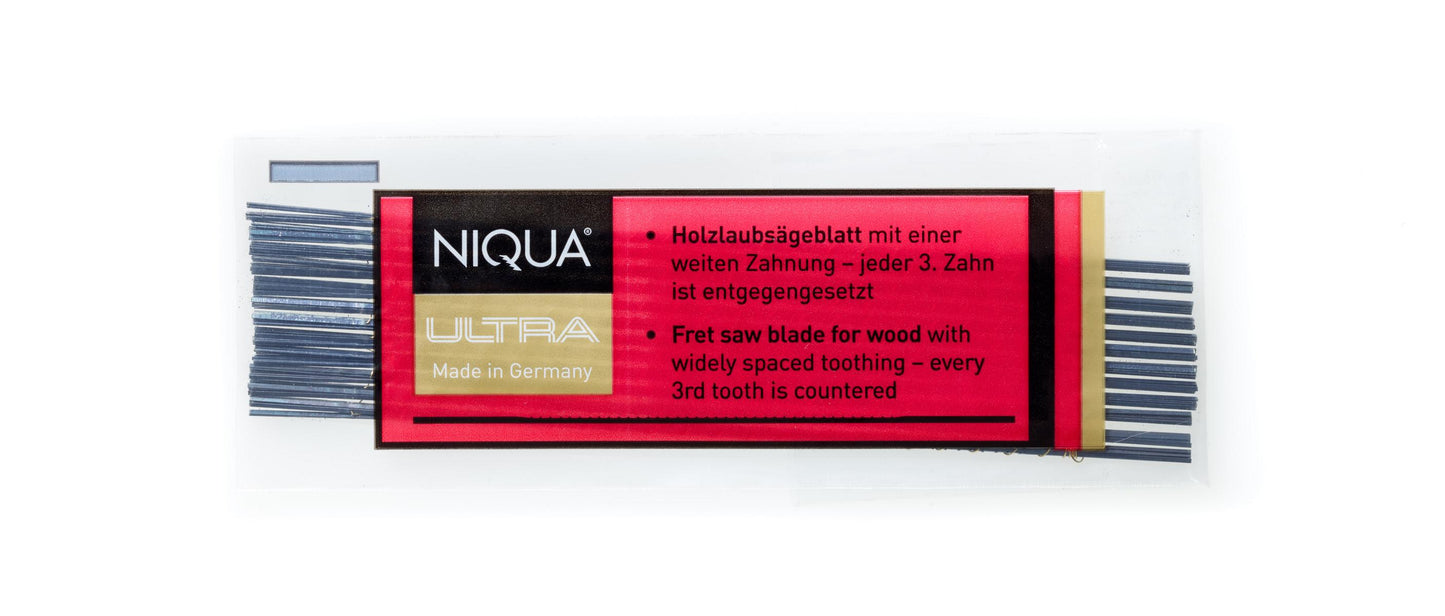 NIQUA ULTRA – Das Hochleistungs-Laubsägeblatt für exakte Holzschnitte