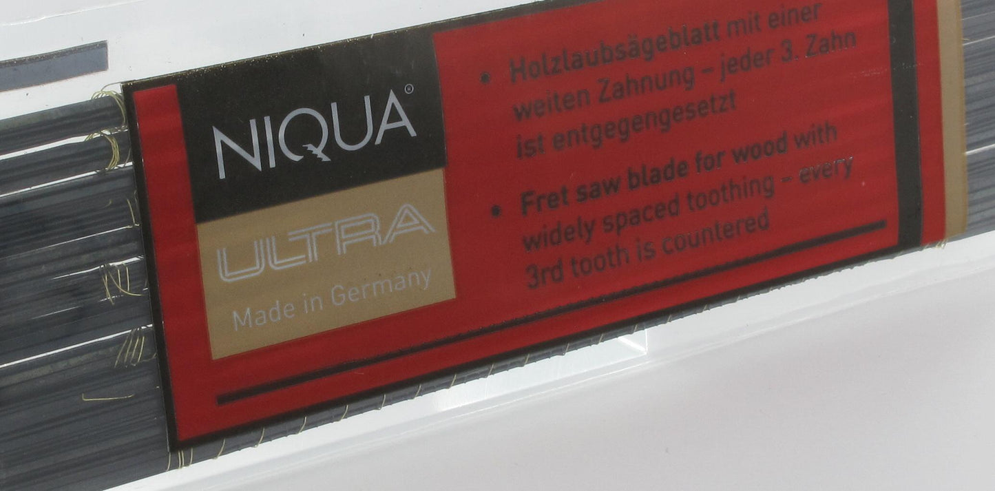 NIQUA ULTRA – Das Hochleistungs-Laubsägeblatt für exakte Holzschnitte