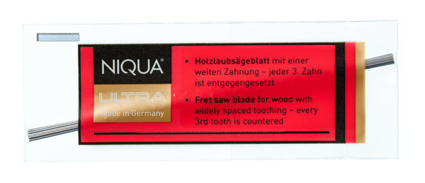 NIQUA ULTRA – Das Hochleistungs-Laubsägeblatt für exakte Holzschnitte