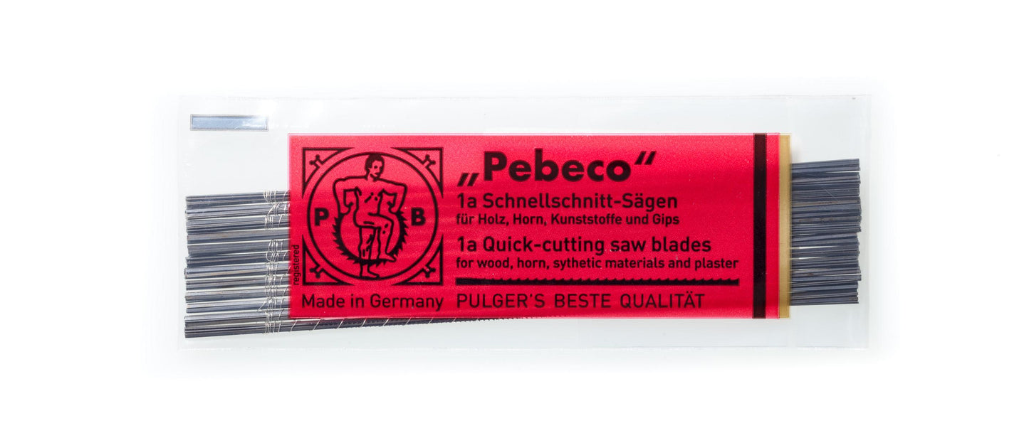 NIQUA PEBECO – Das bewährte Laubsägeblatt für Schule, Hobby & Modellbau