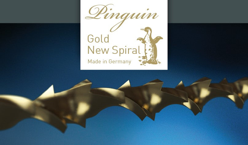 NIQUA PINGUIN GOLD NEW SPIRAL – Das innovative Spirallaubsägeblatt für höchste Präzision