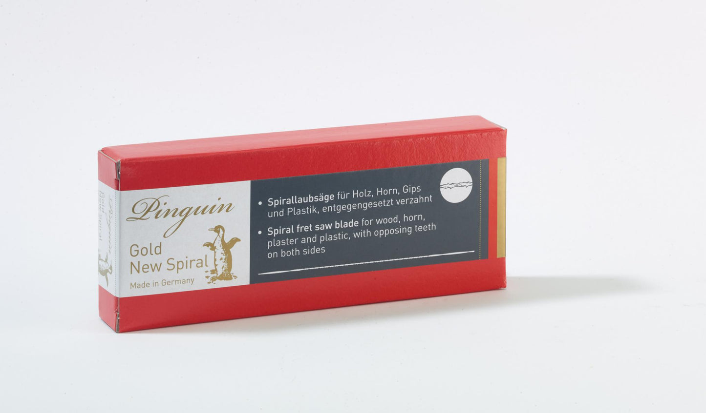 NIQUA PINGUIN GOLD NEW SPIRAL – Das innovative Spirallaubsägeblatt für höchste Präzision
