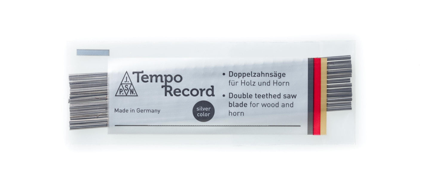NIQUA TEMPO RECORD SILBER – Das feine Laubsägeblatt für präzise Holzarbeiten