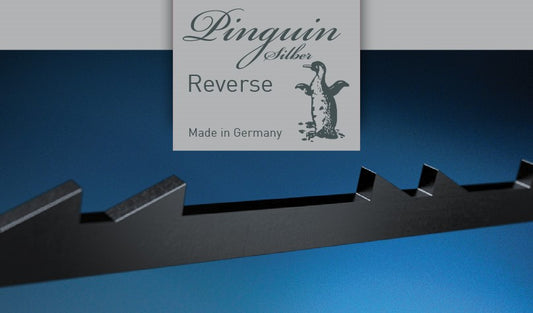 NIQUA PINGUIN SILBER REVERSE – Saubere Schnitte ohne Ausrisse