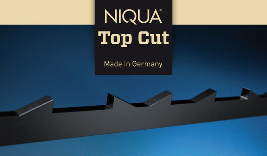 NIQUA Laubsägeblatt TOP CUT – Perfekte Schnitte für Holz & Kunststoff